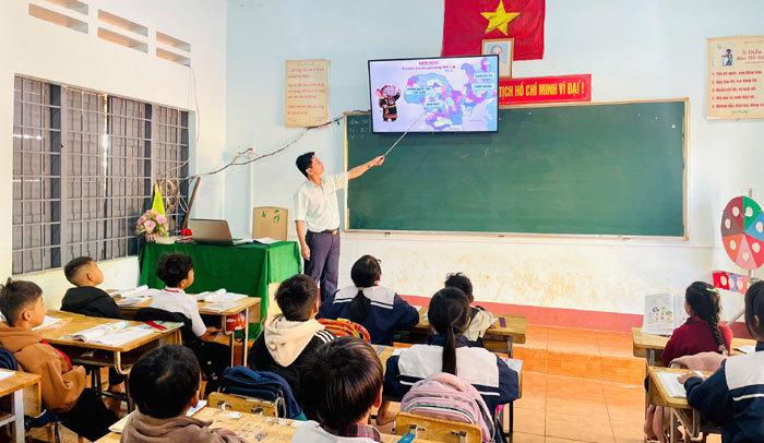 Mình đã ứng dụng trò chơi vào phần khởi động bài học